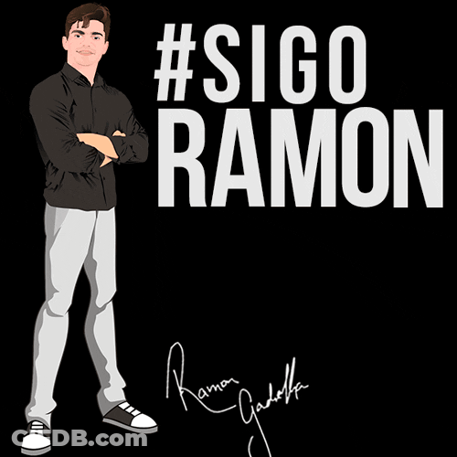 Animated Hashtag Sigo Ramon GIF