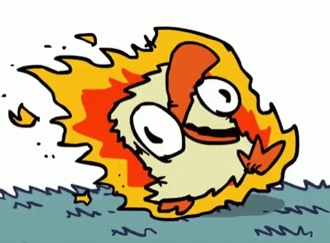 Animated Head Chicken Run GIF