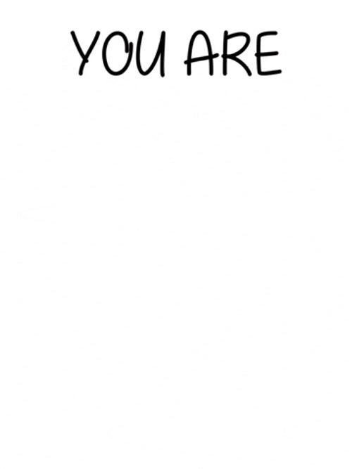 Animated Heart Brave Message GIF