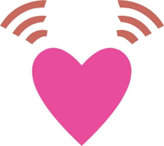 Animated Hearts Emoji Variation Sticker GIF