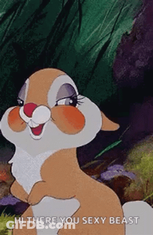 Animated Hi There You Sexy Beast GIF