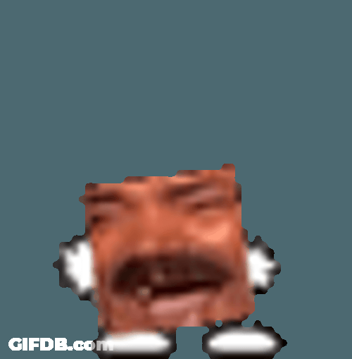 Animated Hyper Jumping El Risitas Kekw Sticker GIF