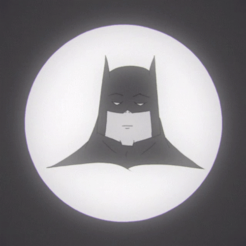 Animated Im Batman On The Moon GIF