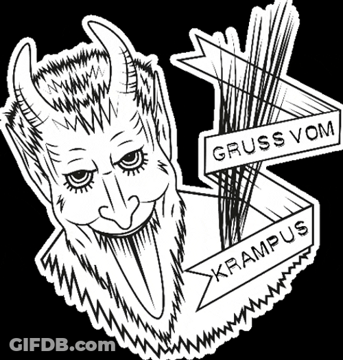 Animated Image Of Krampus GIF