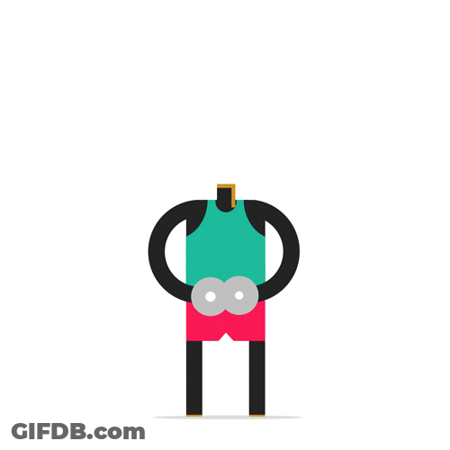 Animated Lateral Raises GIF