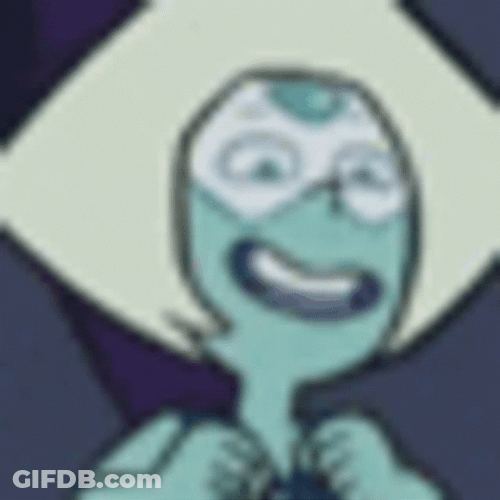 Animated Laughing Peridot Steven Universe GIF