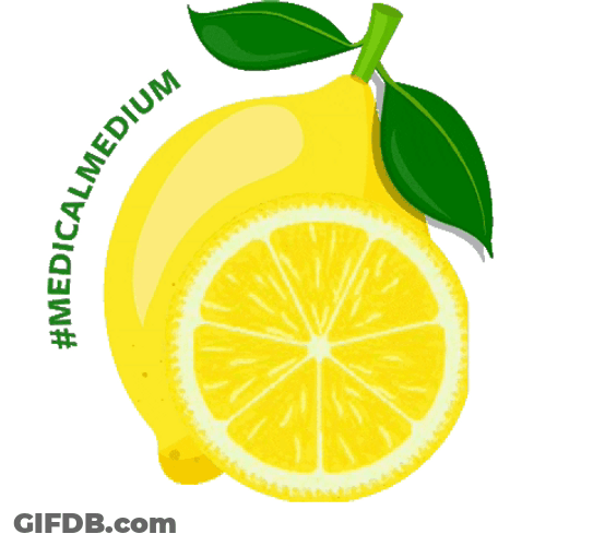Animated Lemon Rolling GIF
