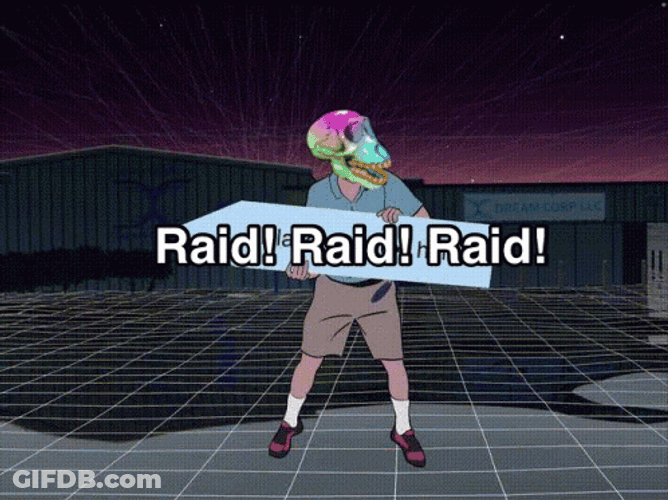 Animated Lifting Raid GIF
