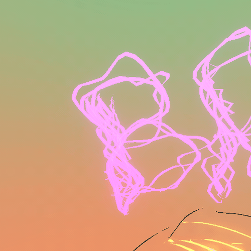 Animated Lightning Brave Text GIF