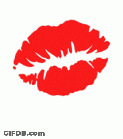 Animated Lips Kiss Mark GIF