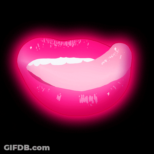Animated Lips Tongue Out GIF