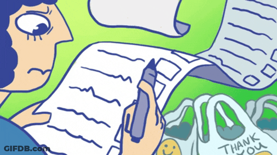 Animated Long Checklist GIF