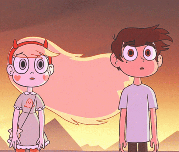 Animated Love Couple Forgiving Each Other GIF