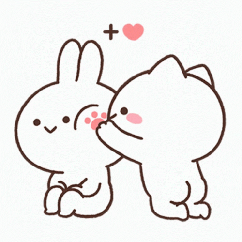 Animated Love Mimi And Neko Having Babe Time GIF