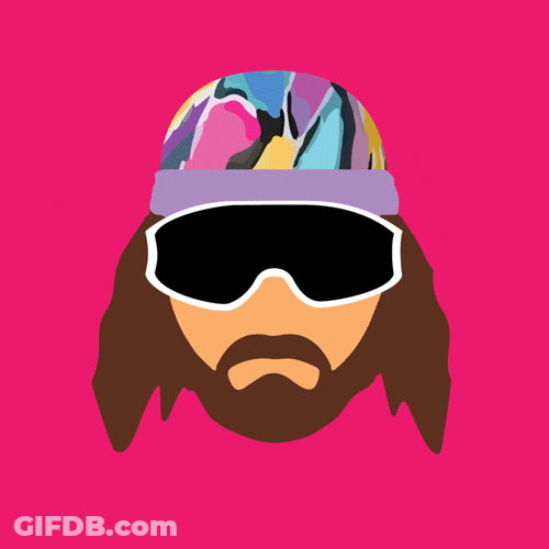 Animated Macho Man Oh Yeah GIF