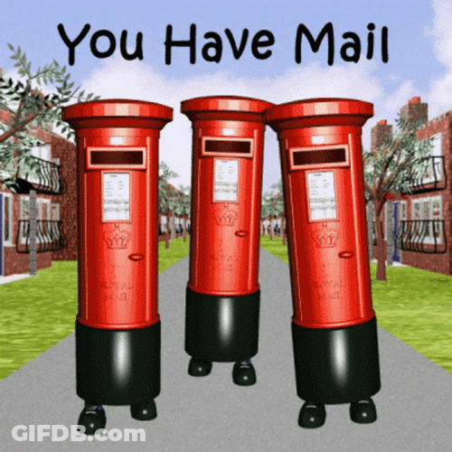 Animated Mail Boxes You Have Mail GIF