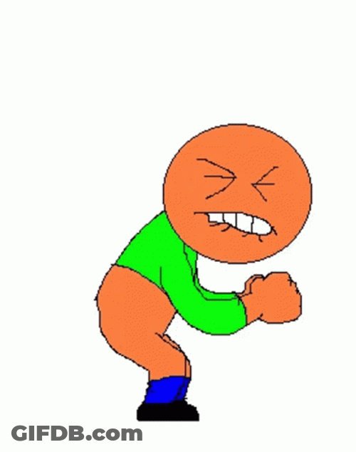 Animated Man Diarrhea Meme GIF