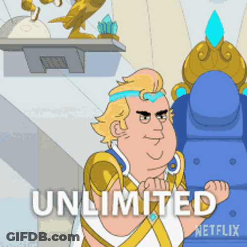Animated Man Fist Pump Unlimited Power GIF
