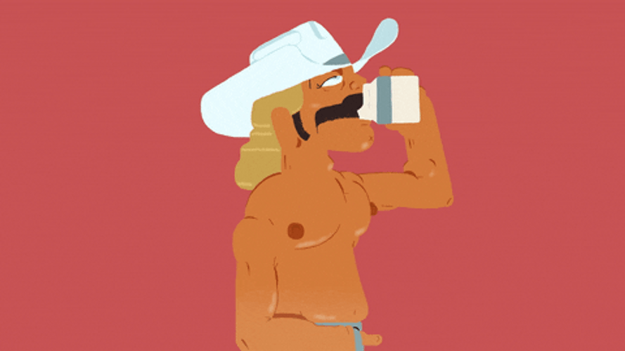 Animated Man Stud With Perfect Physique GIF