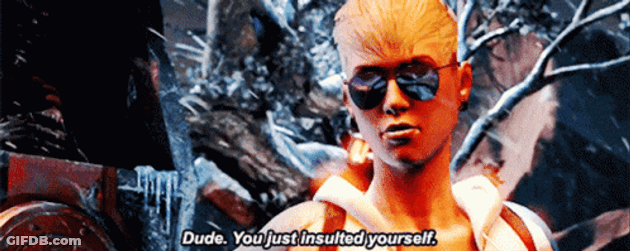 Animated Man Winter You Played Yourself GIF