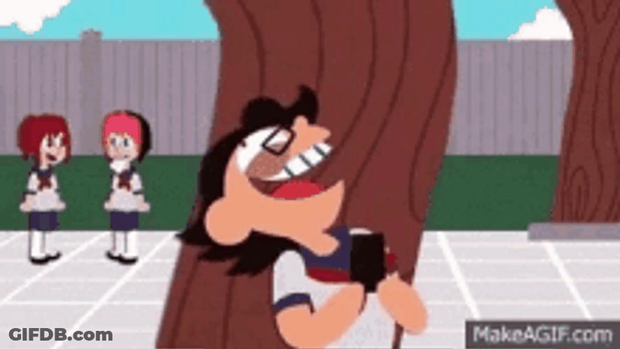 Animated Markiplier Yandere Simulator Mood Swings GIF