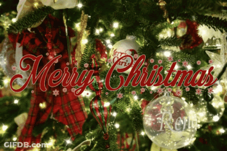 Animated Merry Christmas GIF