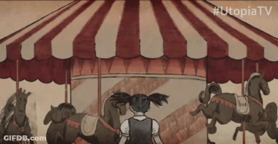 Animated Merry Go Round GIF