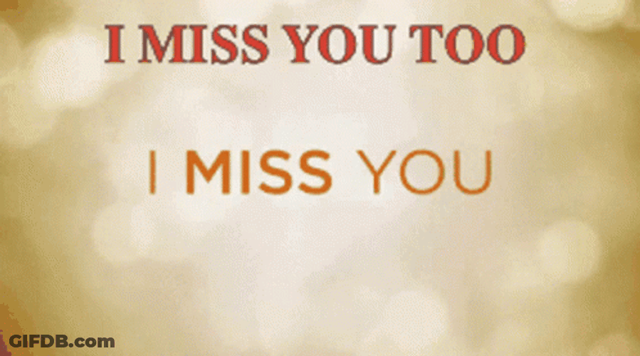 Animated Miss You Too Like Crazy Text GIF