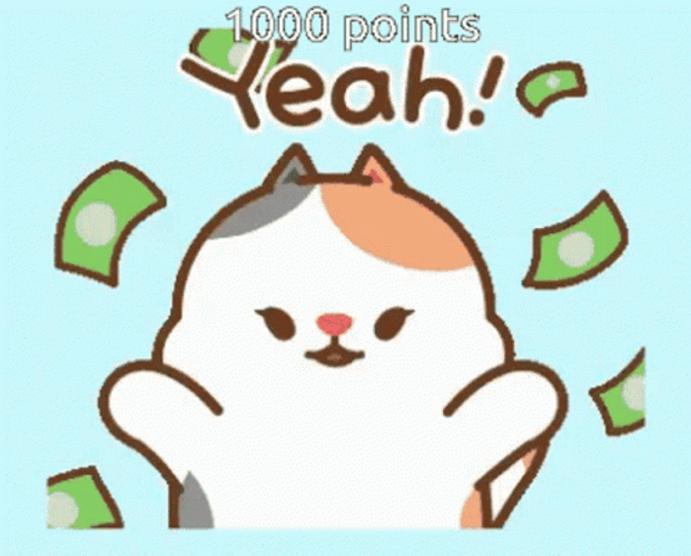 Animated Money Tonton Bella Sticker GIF