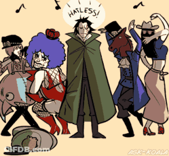 Animated Monkey D Dragon One Piece Characters GIF