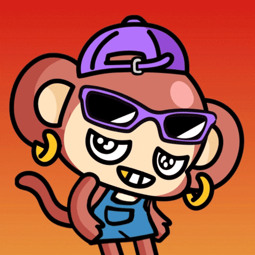Animated Monkey Dancing Wiggle Body GIF