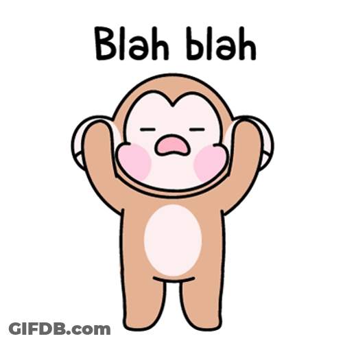Animated Monkey Feeling Blah GIF