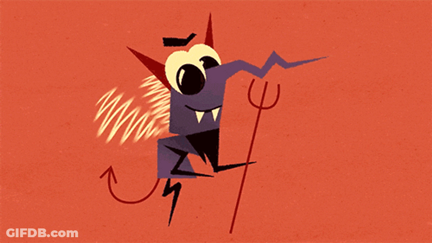 Animated Mosquito Devil GIF