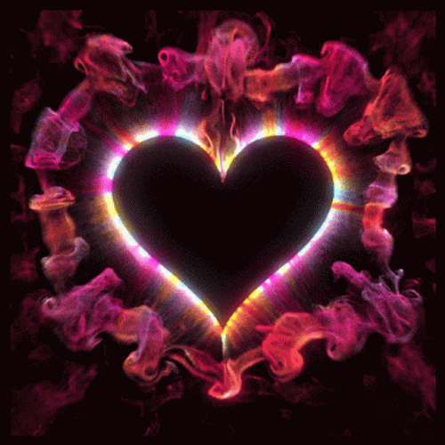 Animated Moving Heart GIF