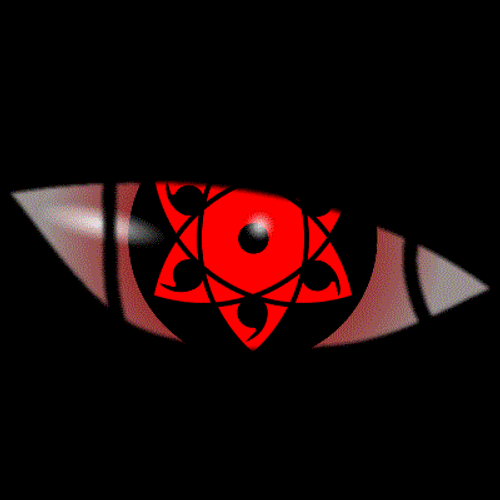 Animated Moving Sharingan GIF