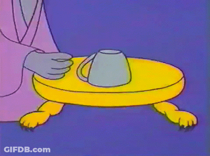 Animated Mug Trick Optical Illusion GIF