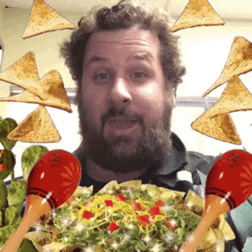 Animated Nacho Frame Man Dancing GIF