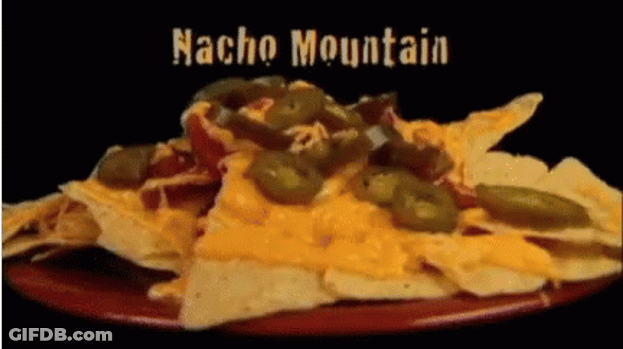 Animated Nacho Mountain GIF