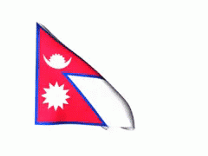 Animated Nepal Flag GIF