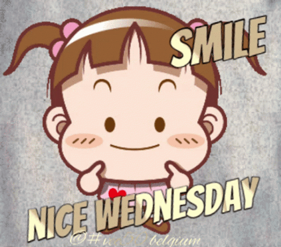 Animated Nice And Blessed Wednesday Smile GIF