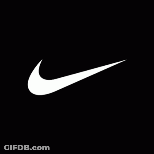 Animated Nike Sneakers Logo GIF