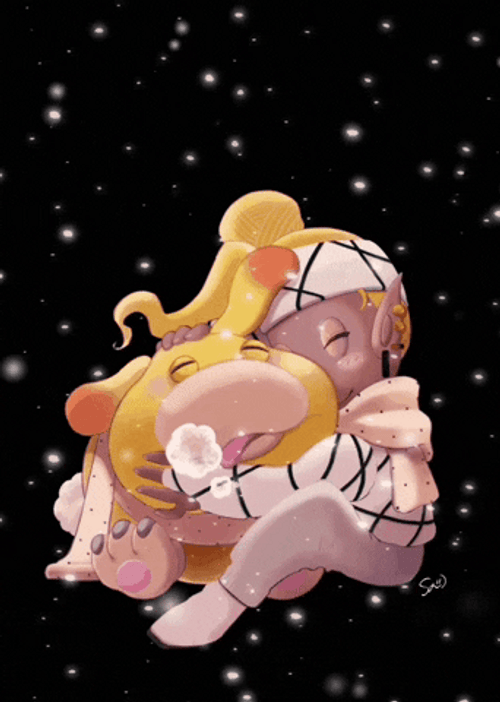 Animated Oatchi Pikmin Hug GIF