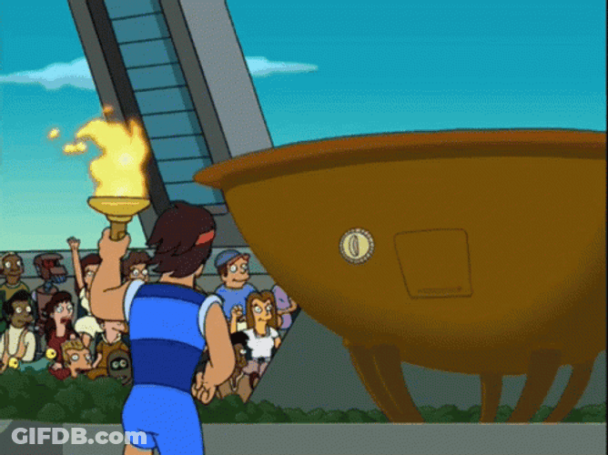 Animated Olympics Flame GIF