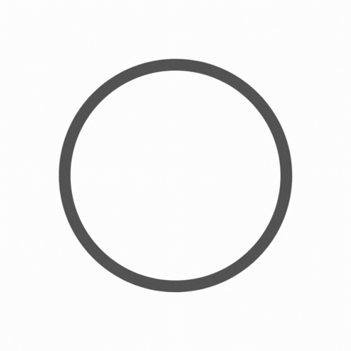 Animated Orange Verified Check Mark GIF