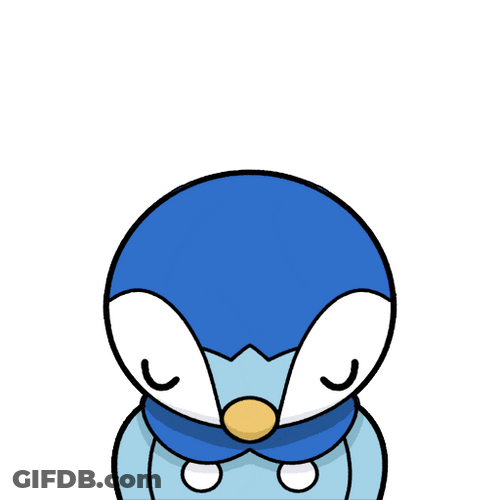 Animated Penguin Determined Ahem GIF