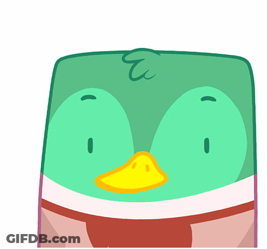 Animated Penguin Sound Of Burp GIF