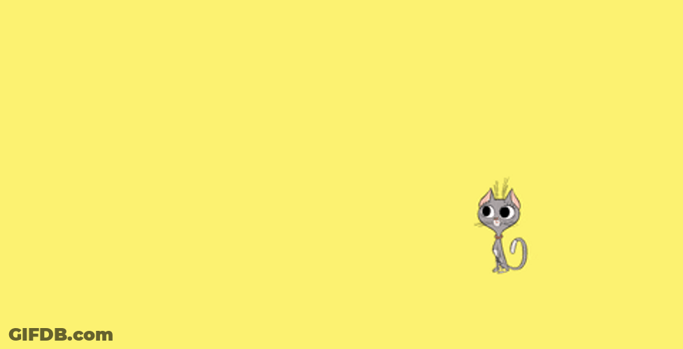 Animated People Running Away From Monday GIF
