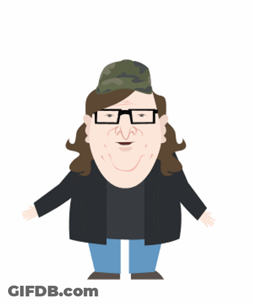 Animated Person Talking Informative Things GIF