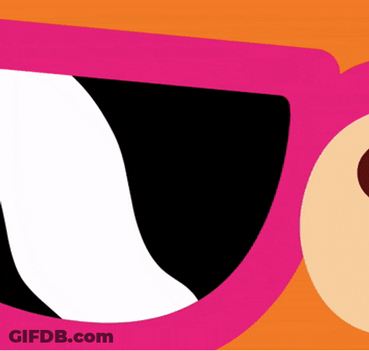 Animated Pink Cat Piano GIF