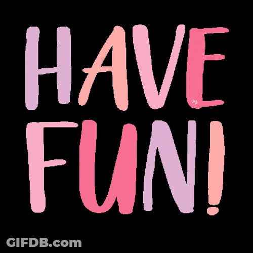 Animated Pink Have Fun GIF